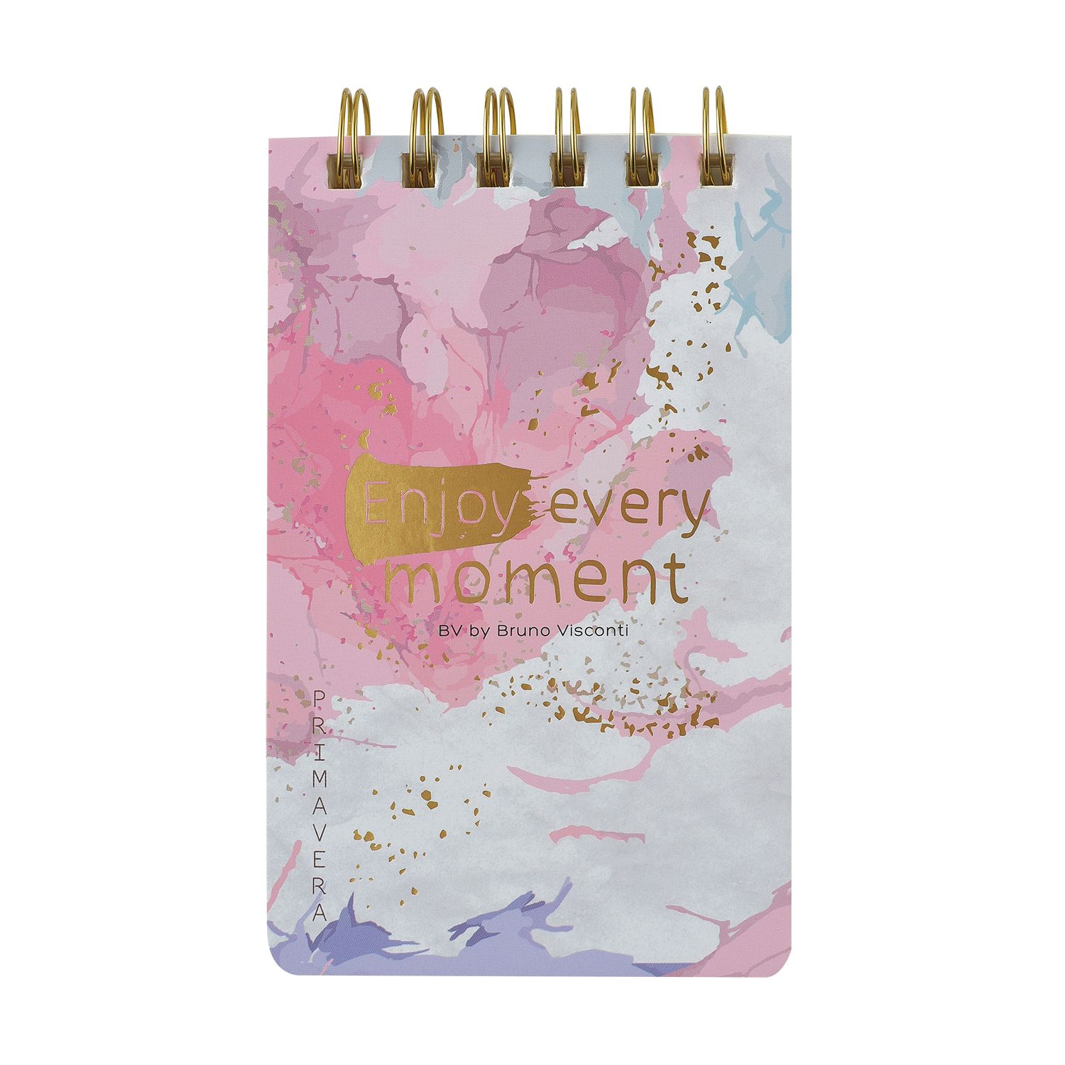 БЛОКНОТ НА ГРЕБНЕ «CUTE JOURNAL» A6-, BV, 100 Л. "PRIMAVERA" ЛИНЕЙКА