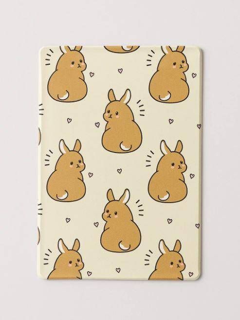 Обложка для пропуска/проездного "Many hare"  ПВХ