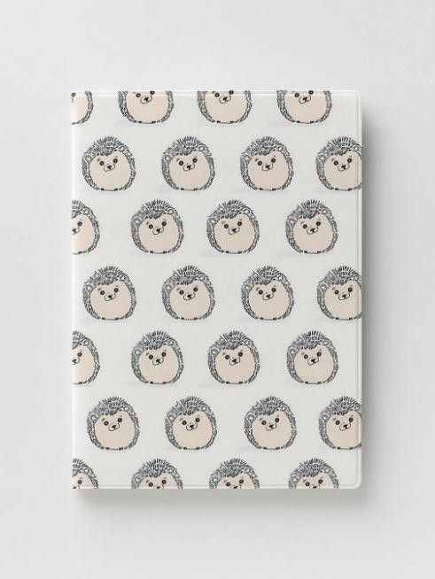 Обложка для паспорта ПВХ "Ёж" плотность 600 мкм