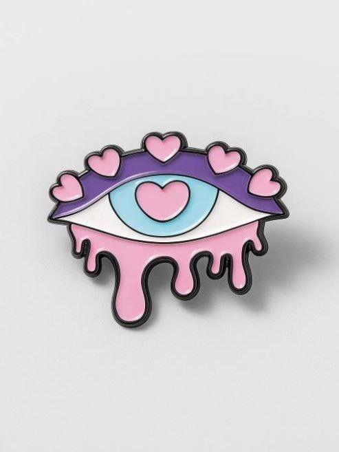 Значок металлический 35мм "Fantasy love"