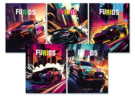 Тетрадь А5  96л кл. Hatber "Авто"