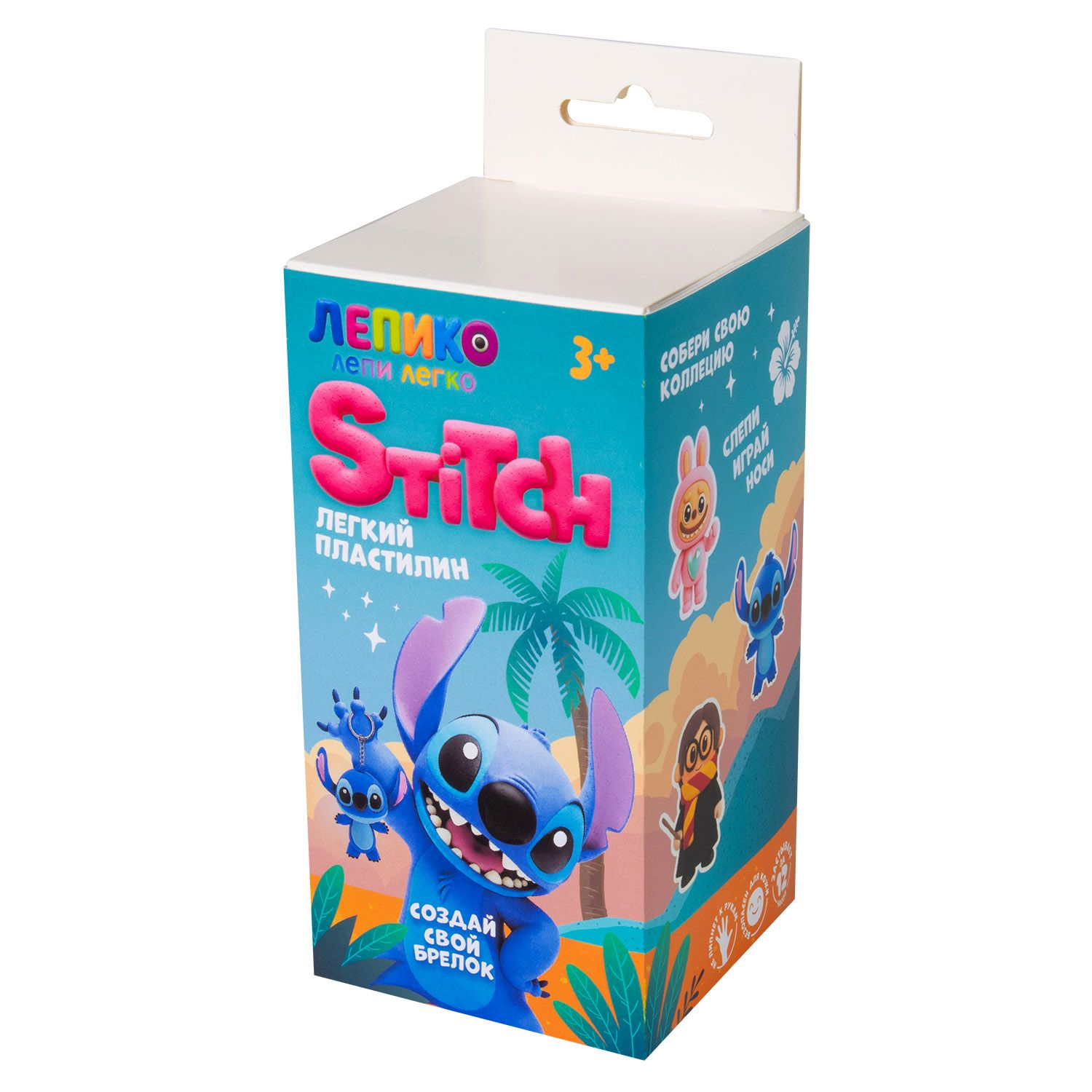 Набор для лепки легк. пластилином "Лепи Легко" Стич