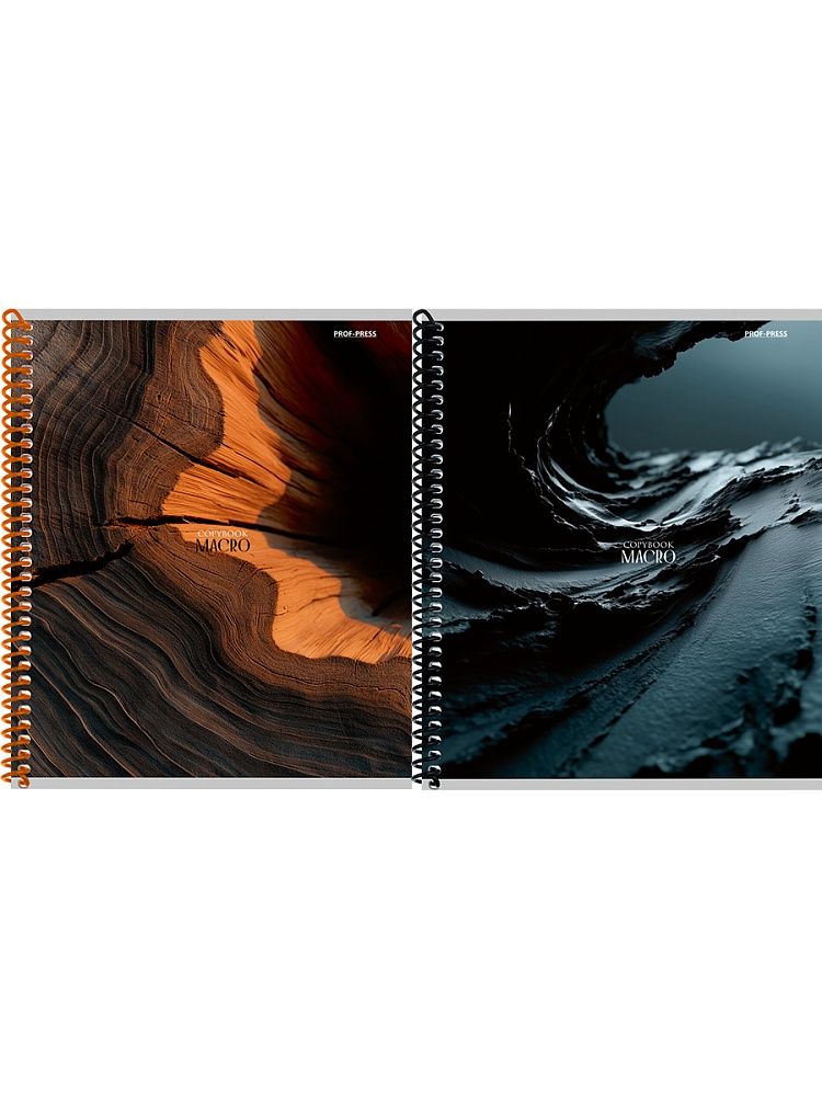 Тетрадь А5  96л кл. гребень Проф-Пресс "Крупные планы природы" софт-тач