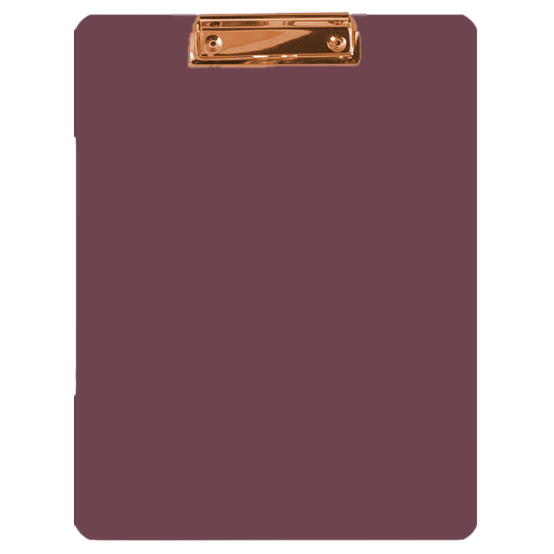 Клипборд А4, Esthetics цвет бургунди, пластик 2 мм