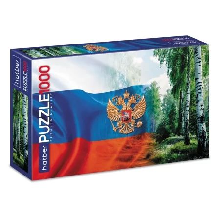 Пазлы 1000 элементов  680*480мм. "Россия" Premium