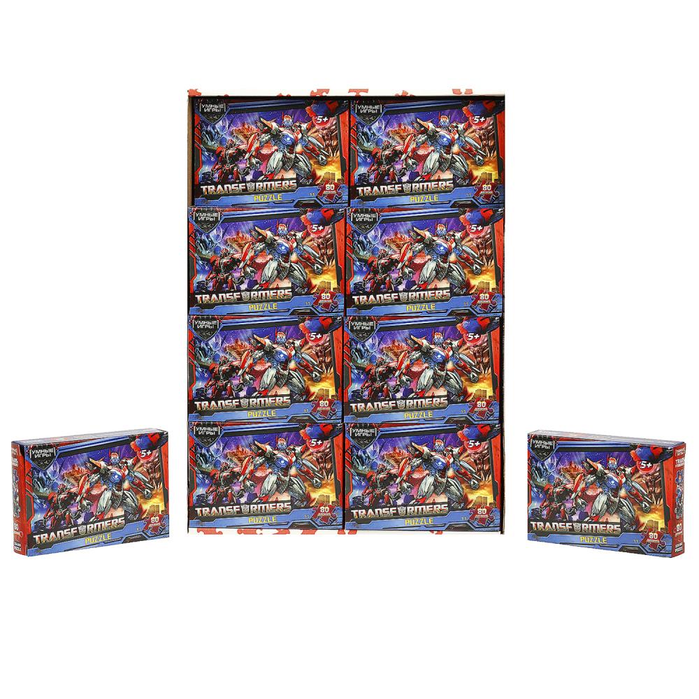 Пазлы  80 элементов 90*130мм "Трансформеры"