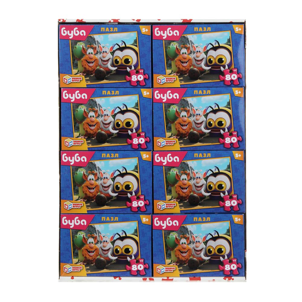 Пазлы  80 элементов 90*130мм "Буба"