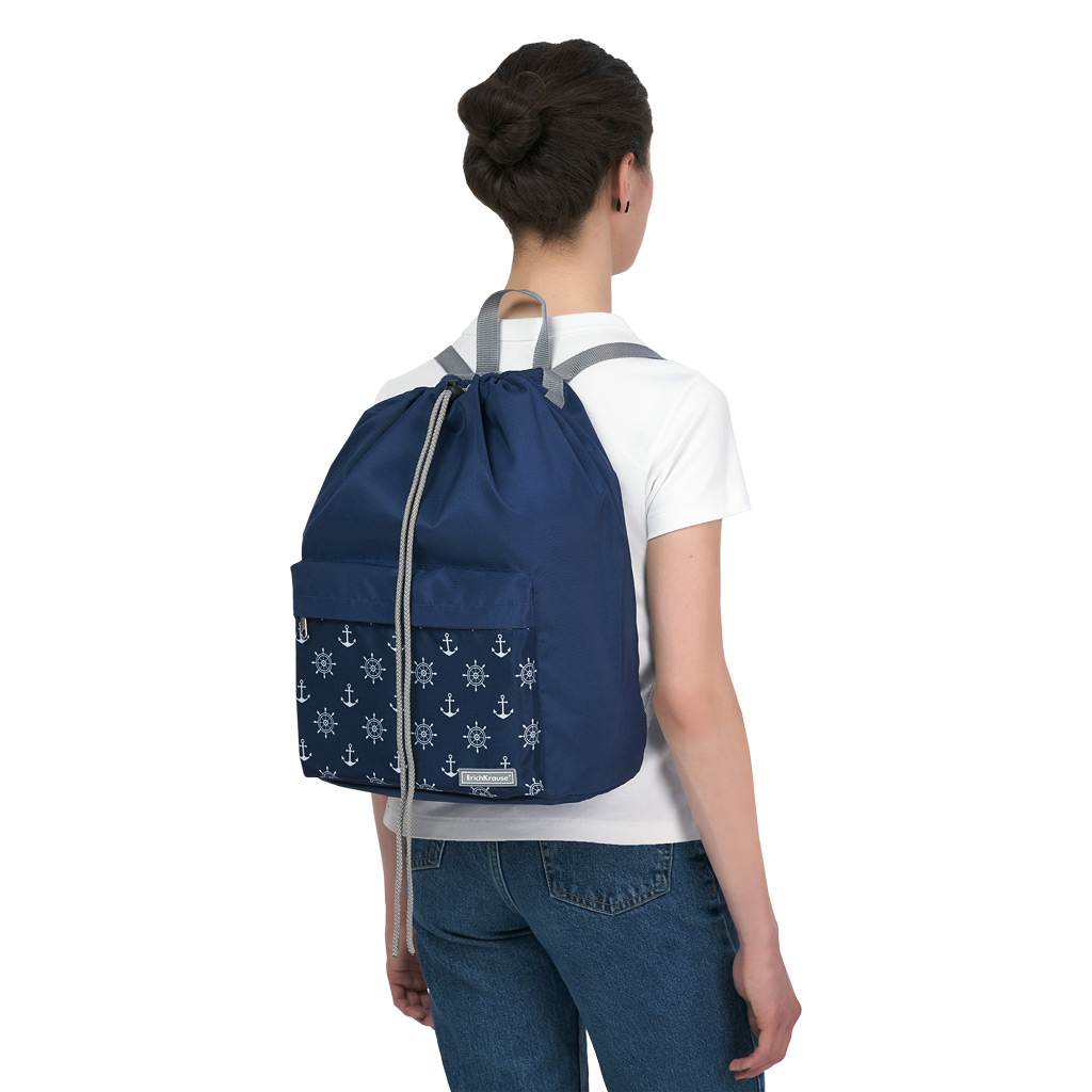 Рюкзак на шнурке ErichKrause® EasyLine® 16L Sea Style