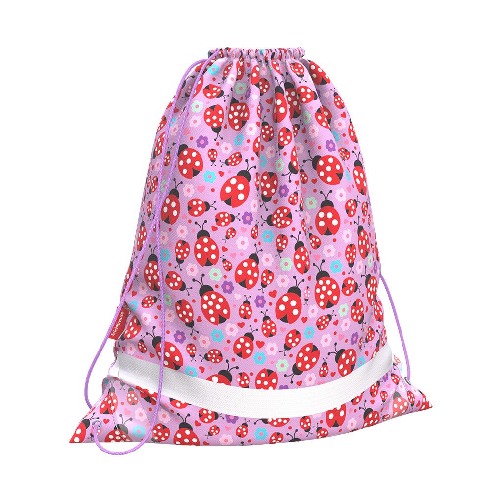 Мешок для обуви ErichKrause® 365x440мм Ladybug