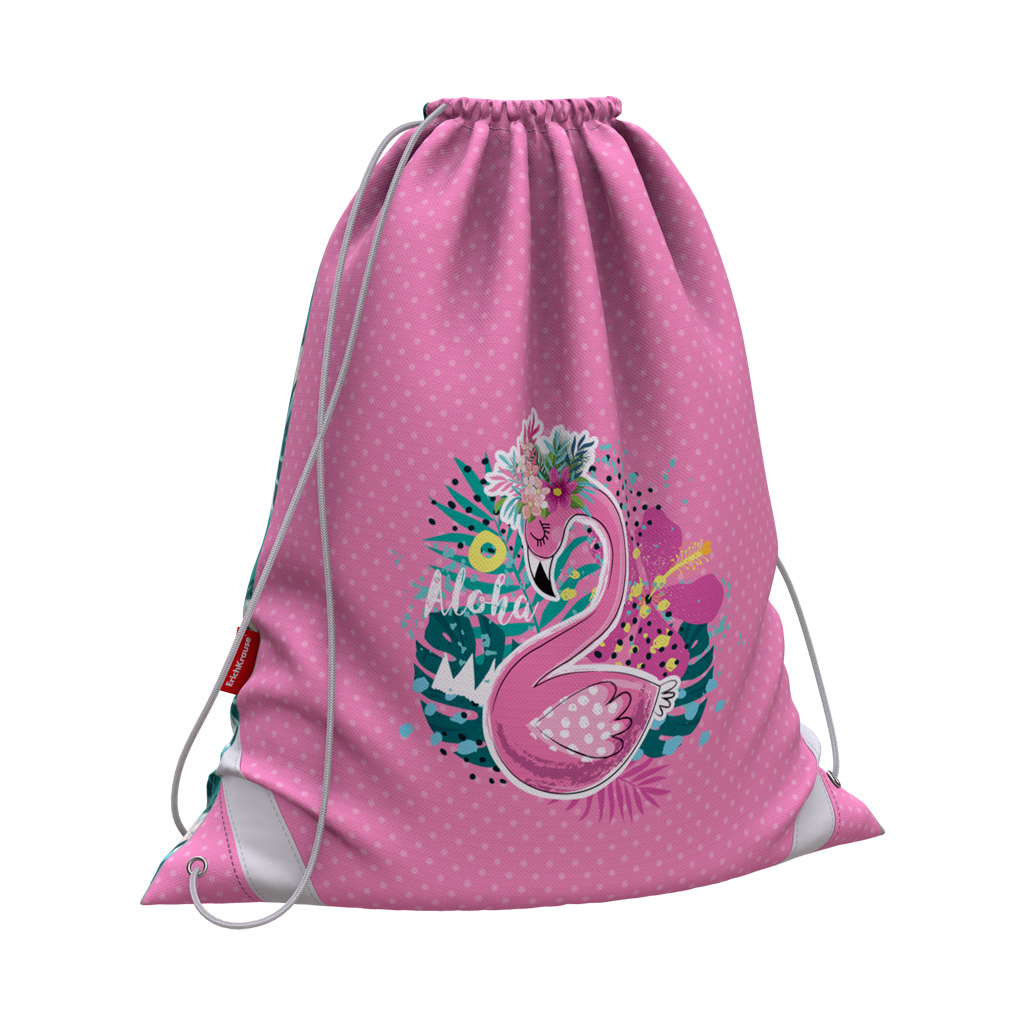 Мешок для обуви ErichKrause® 365x440мм Rose Flamingo