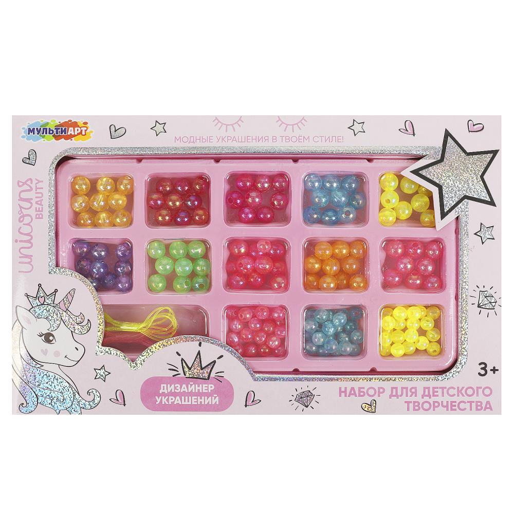 Набор для изготовления украшений, бусины и бисер