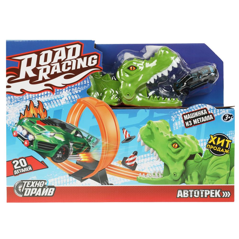Автотрек 33*23см машинка, петля 360