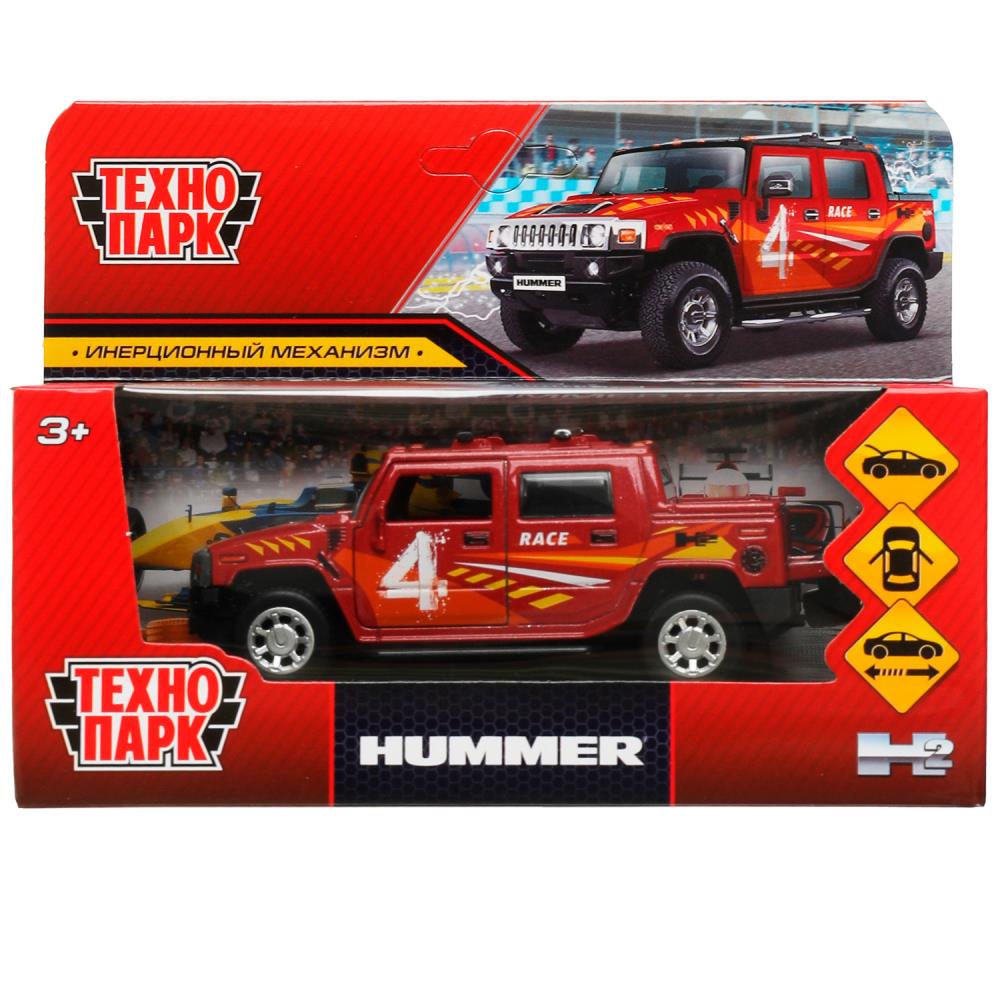 Машинка металл. 12см "HUMMER H2 PICKUP СПОРТ" инер. мех.