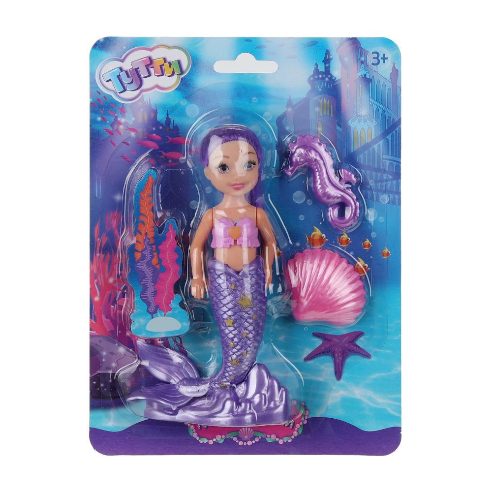 Кукла 14см "Русалка Тутти" с аксессуарами