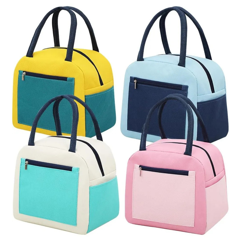 Термосумка Два Тона 23*20*14см с термослоем ассорти дизайнов