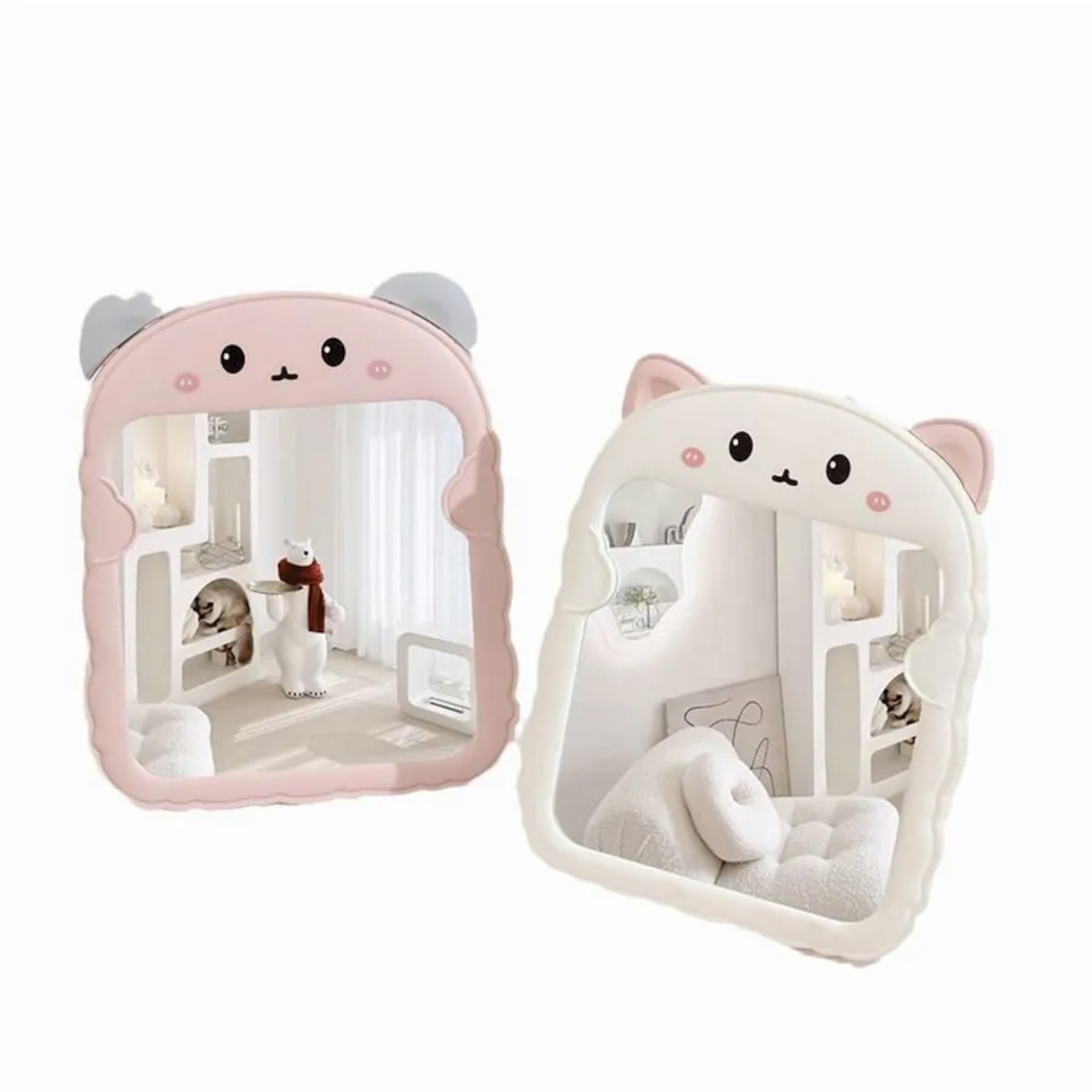 Зеркало настольное 16*19 см "Мишка" ассорти дизайнов