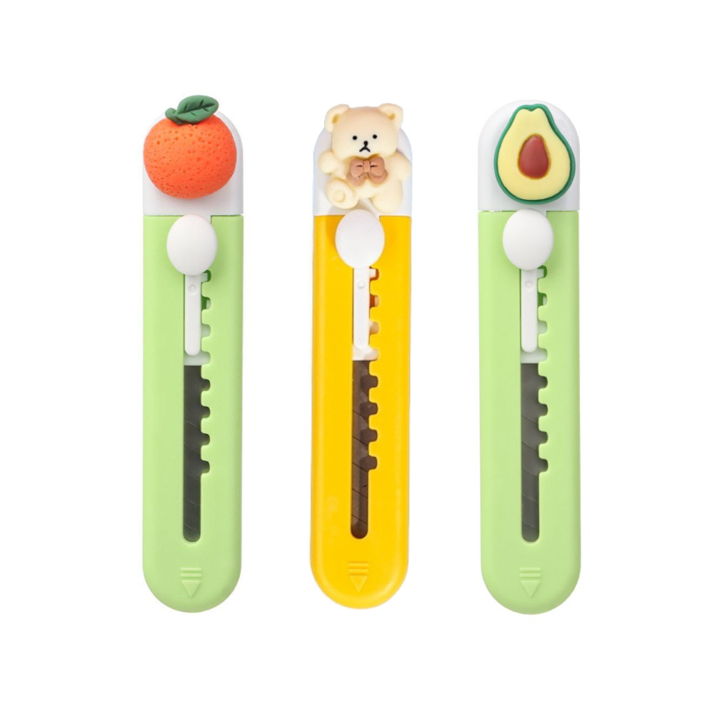 Нож канцелярский Egoist "Милашка", 8мм, ассорти дизайнов