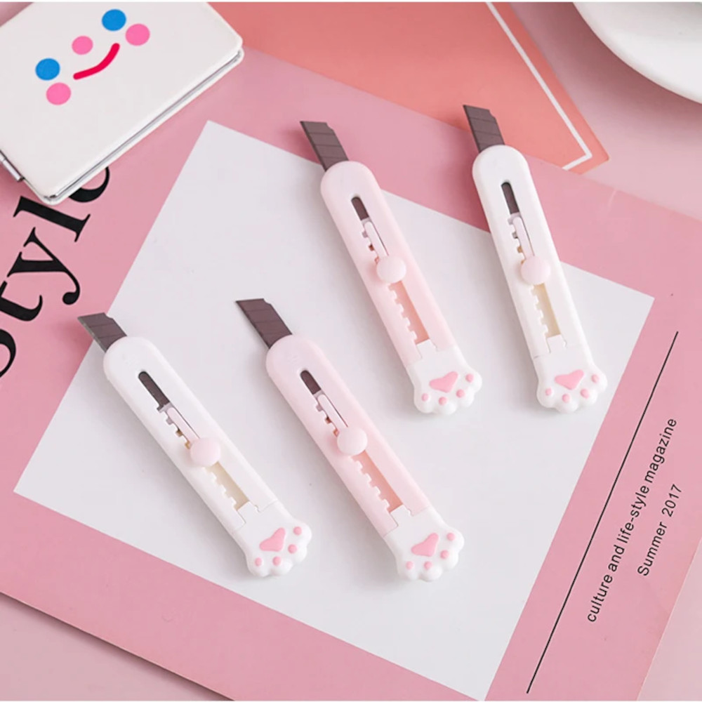 Нож канцелярский Egoist "Лапка", 8мм, ассорти дизайнов