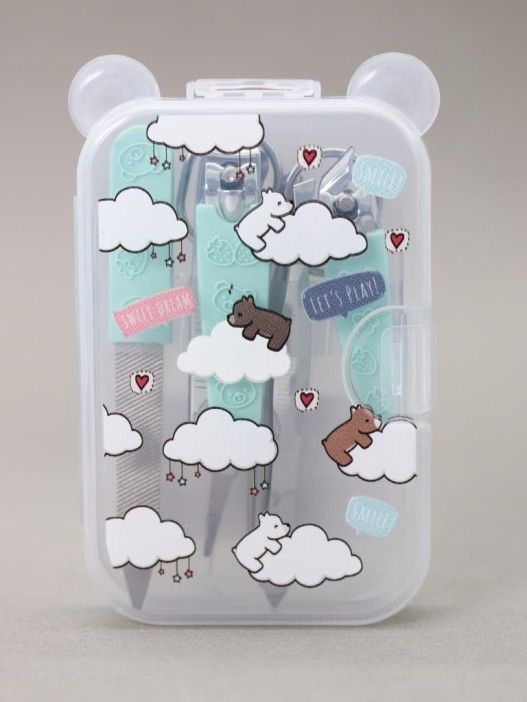 Маникюрный набор "Many cloud", blue