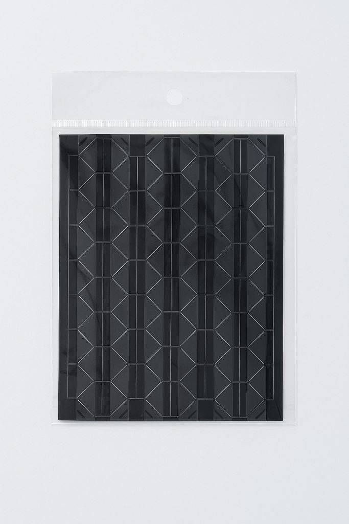 Уголки для фото самоклеящиеся черные 24шт