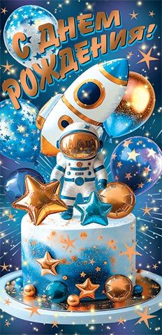 Кнверт для денег "С днем рождения!"