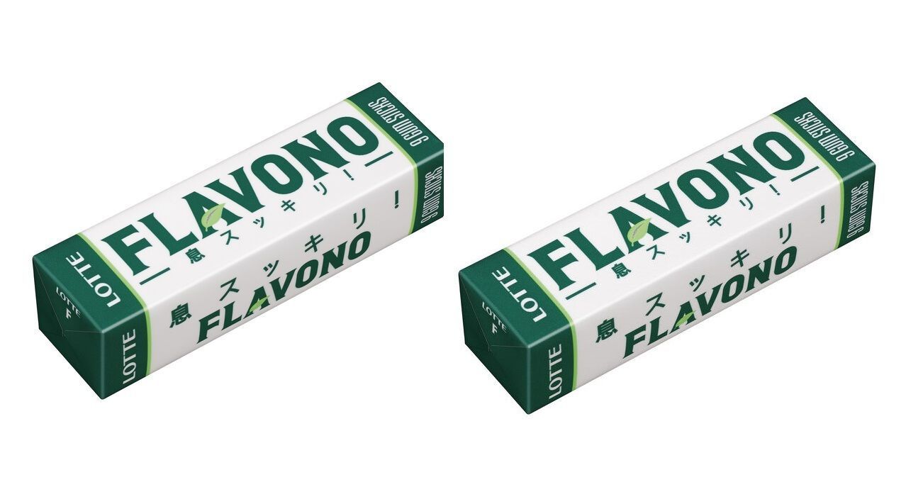 Жевательная резинка КОРЕЯ * FLAVONO, пластинки" 26гр., /уп.15шт./