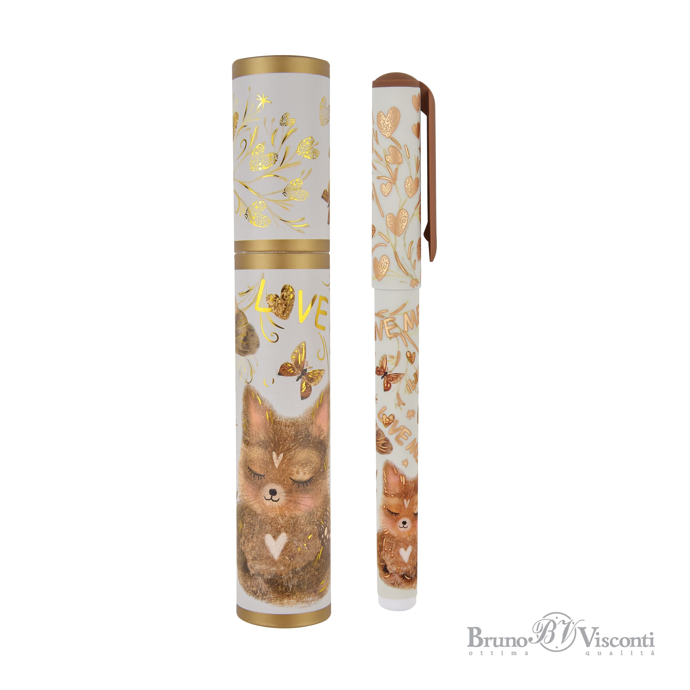 Ручка шар. BV "DreamWrite. Love me. Friends" синяя,  0,7мм, 3 вида