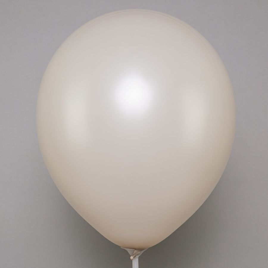 Шар Пастель 18" белый песок 25 шт. в уп.