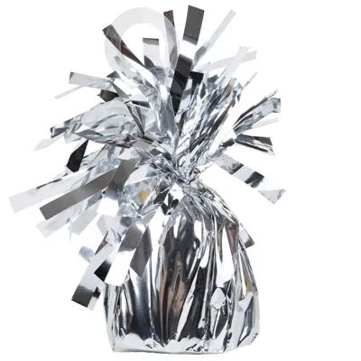 Грузик д/шара Конус серебряный