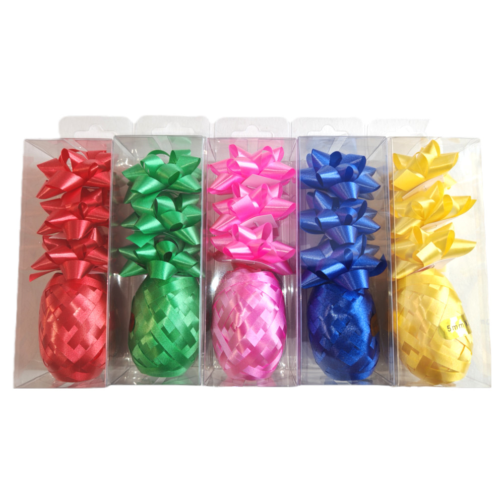 Набор лент и бантов 4 шт "Ассорти" 5 см, 5мм*10м