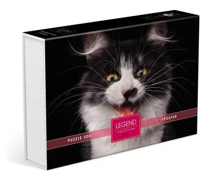 Пазлы  500 элементов  480*330мм. "LEGEND ZooStyle. Улыбайся!" + постер, в подар.уп-ке