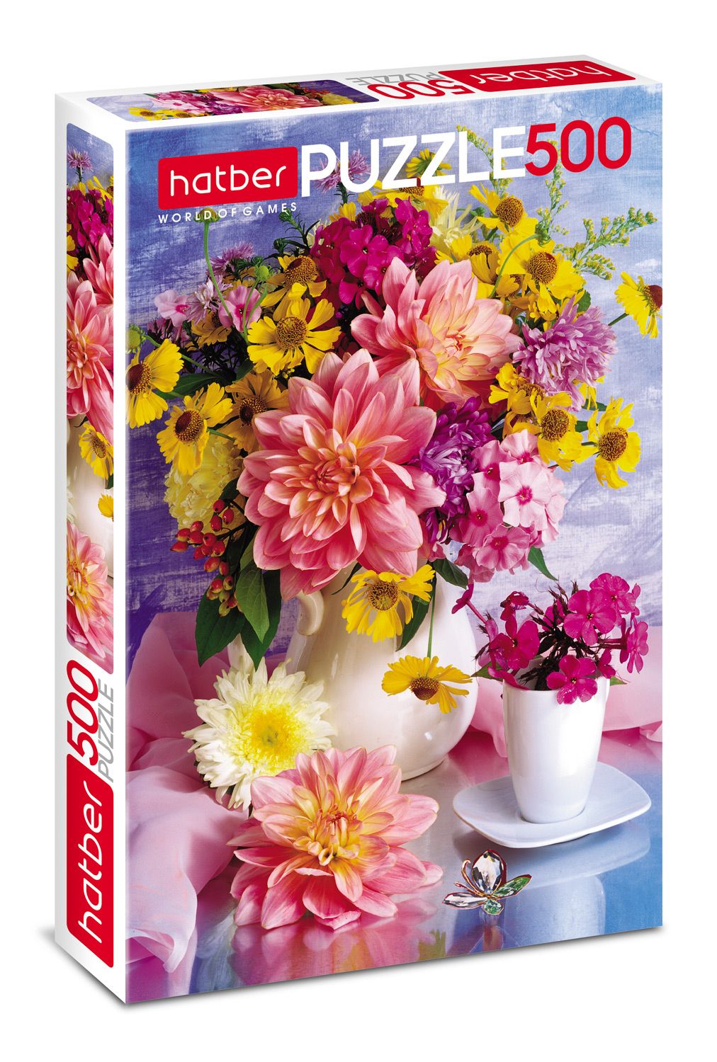 Пазлы  500 элементов  330*480мм. "Романтический букет"