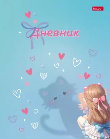 Дневник универсальн. обл. 7БЦ "Нежные тени" софт-тач, 40л.