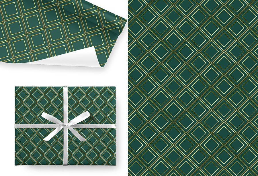 Бумага упаковочная 70*100см  "Стиль в деталях"