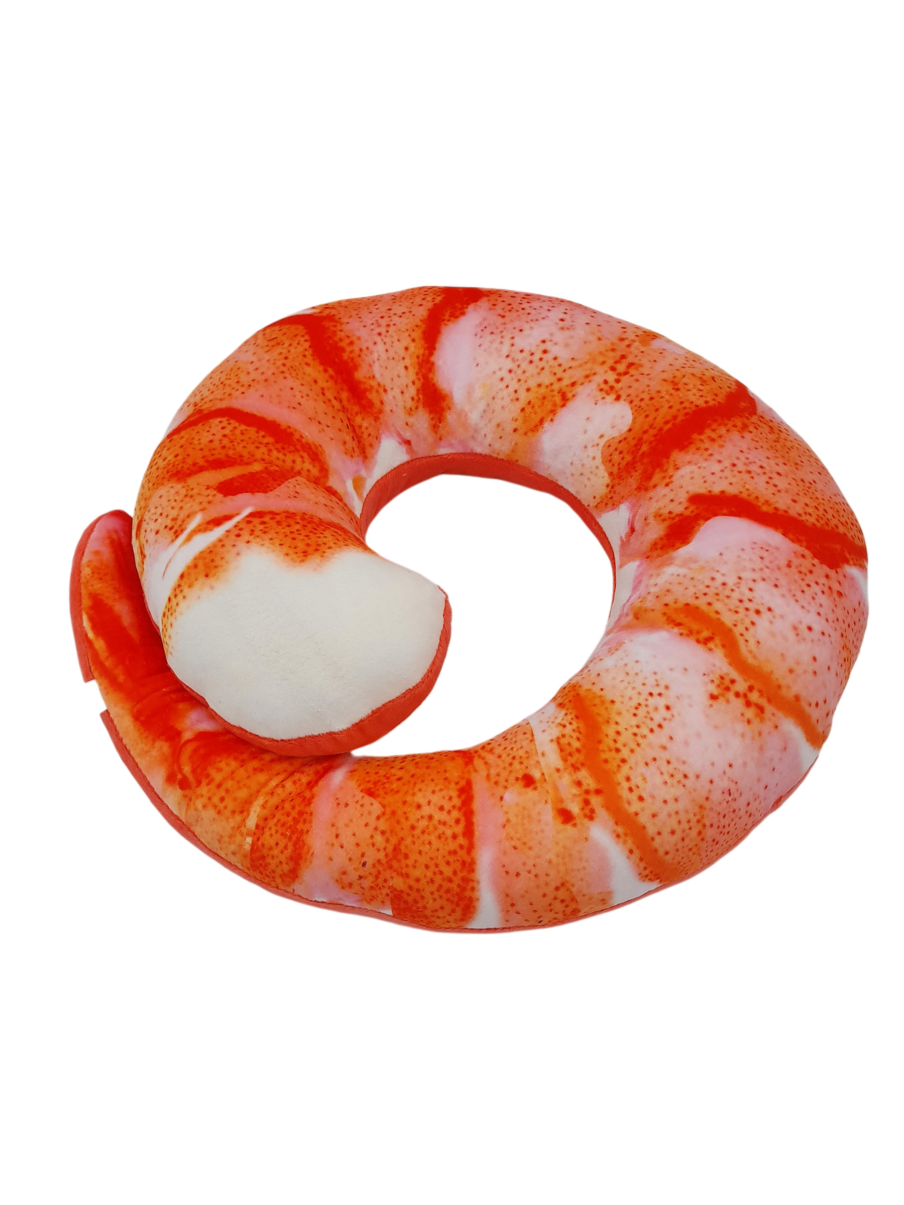 Подушка дорожная 33 см "Креветка"