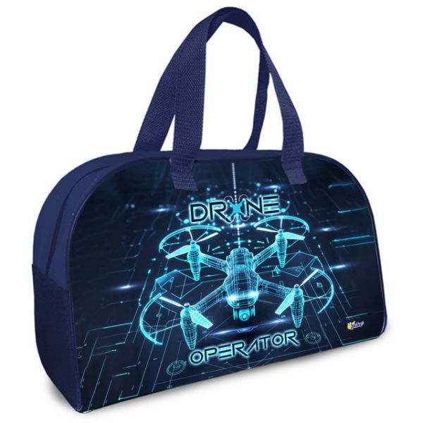 Сумка для внешкольных занятий 35*23*14,5см Оникс "Дрон" карман