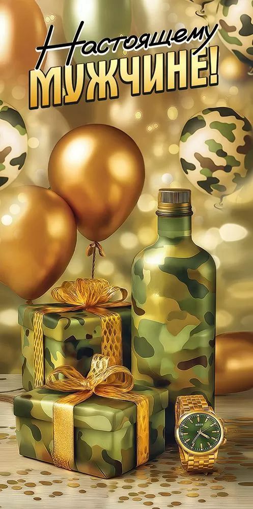 Конверт для денег "Настоящему мужчине!"