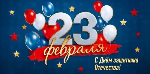 Конверт для денег "23 февраля. С Днём защитника Отечества!"