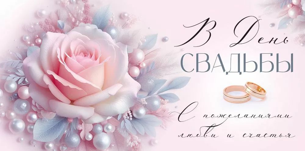 Конверт для денег "В День свадьбы"