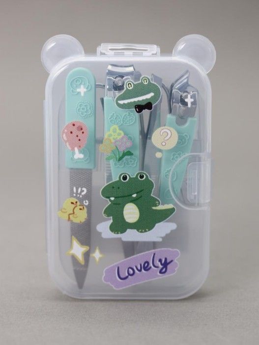 Маникюрный набор "Милый крокодил"