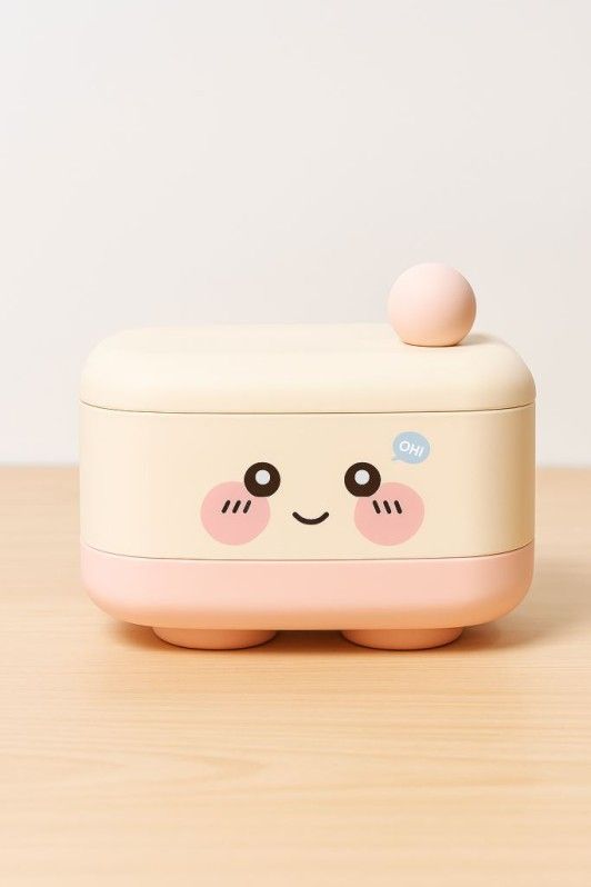 Мыльница "Милашка" розовая