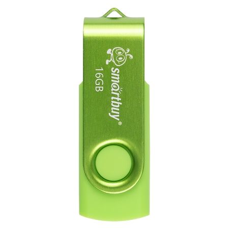 Флеш-драйв  16 GB UFD 2.0 Smartbuy Twist Acid Green