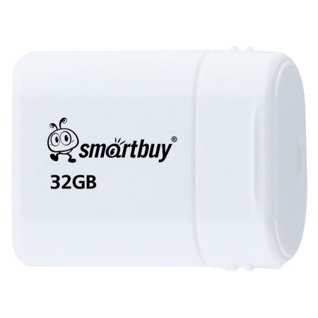 Флеш-драйв  32 GB USB 2.0 Smartbuy LARA White
