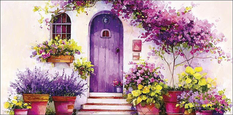 Конверт для денег "Цветы"