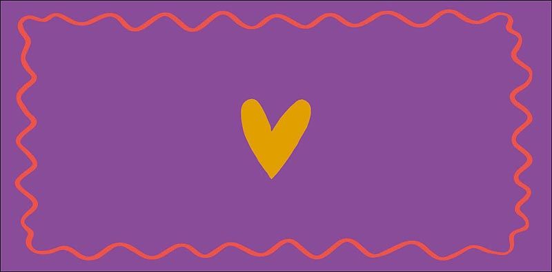 Конверт для денег "Сердце"