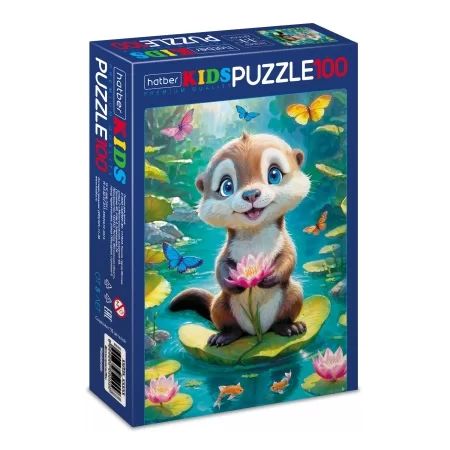 Пазлы  100 элементов  165*230мм. "Kids. Милый зверек" Premium