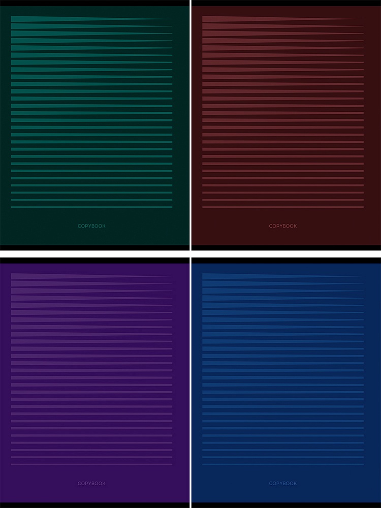 Тетрадь А5  96л кл. Проф-Пресс "Перевертыш. Минималистичный дизайн - 18"