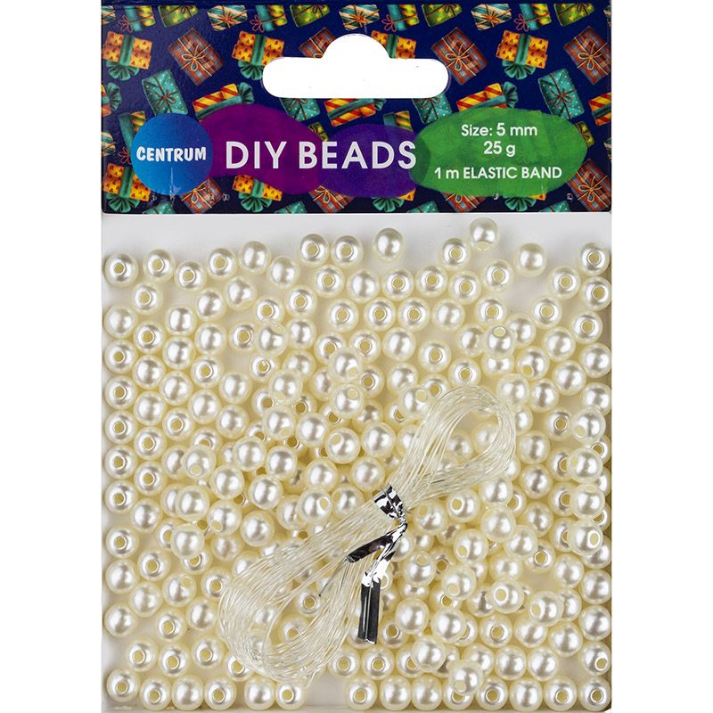 Набор бусин для творчества "Жемчуг" d5мм