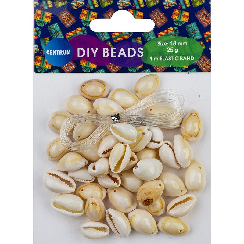 Набор бусин для творчества "Ракушки" d18мм