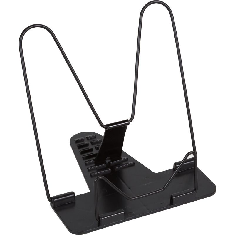 Подставка для книг "Attomex" 18*17см металл/пластик, черная